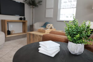 Staged interior by Set the Stage