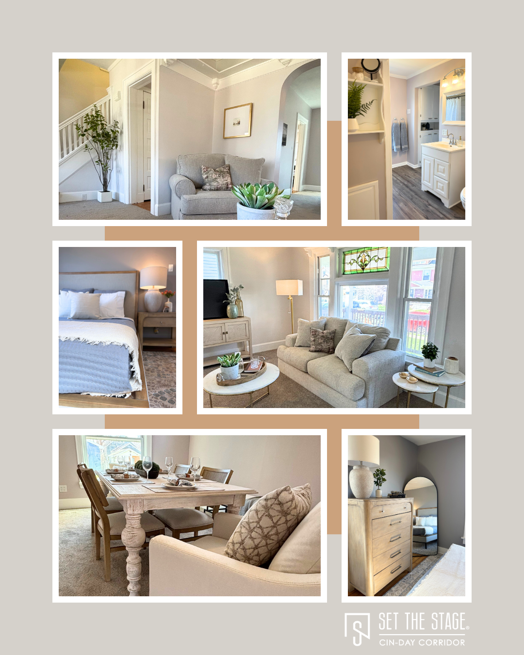 Home staging design concept